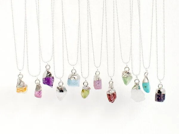 renna deluxe renna deluxe Geburtsstein Kette Silber, Silber, – Produktbild 5 von 5