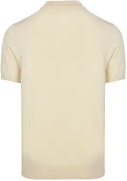 Profuomo Profuomo Strick-Poloshirt Ecru - Größe S – Produktbild 1 von 1