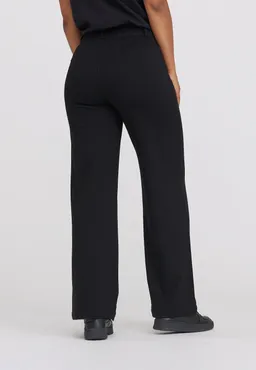 LAURIE LAURIE Damen vegan Hose Donna Loose Sl Schwarz Gebürstet – Produktbild 1 von 1