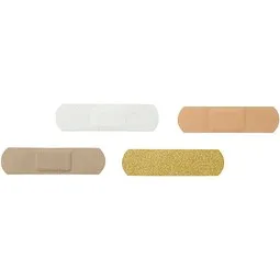 Graid™ Graid™ 5 Pflaster mit vollfarbig bedrucktem Papierumschlag, weiss, bamboo (beige) – Produktbild 1 von 1