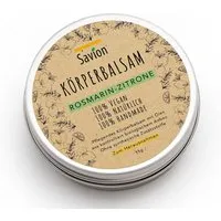 Savion feine Seifen Manufaktur Bio Körperbalsam Rosmarin-Zitrone, in Metalldose Inhalt 55g – Produktbild 1 von 1