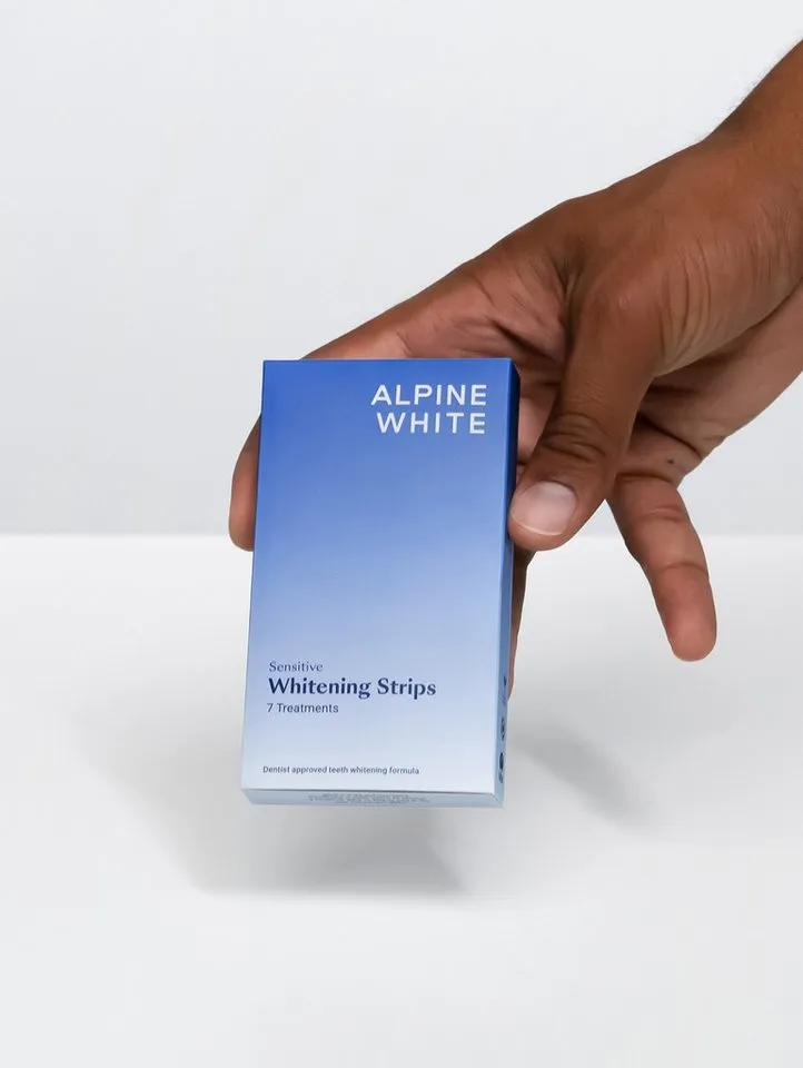 Alpine white Alpine white Whitening Strips sensitive – Produktbild 4 von 6