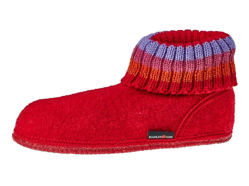 Haflinger Haflinger Hüttenschuhe "Paul" rot – Produktbild 2 von 8