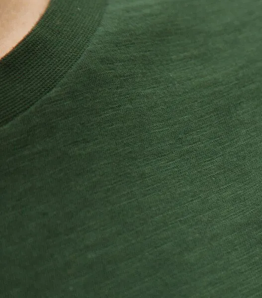 päfjes päfjes Das Abenteuer beginnt jetzt. - Fair gehandeltes Bio Männer T-Shirt - Slub Green – Produktbild 4 von 4