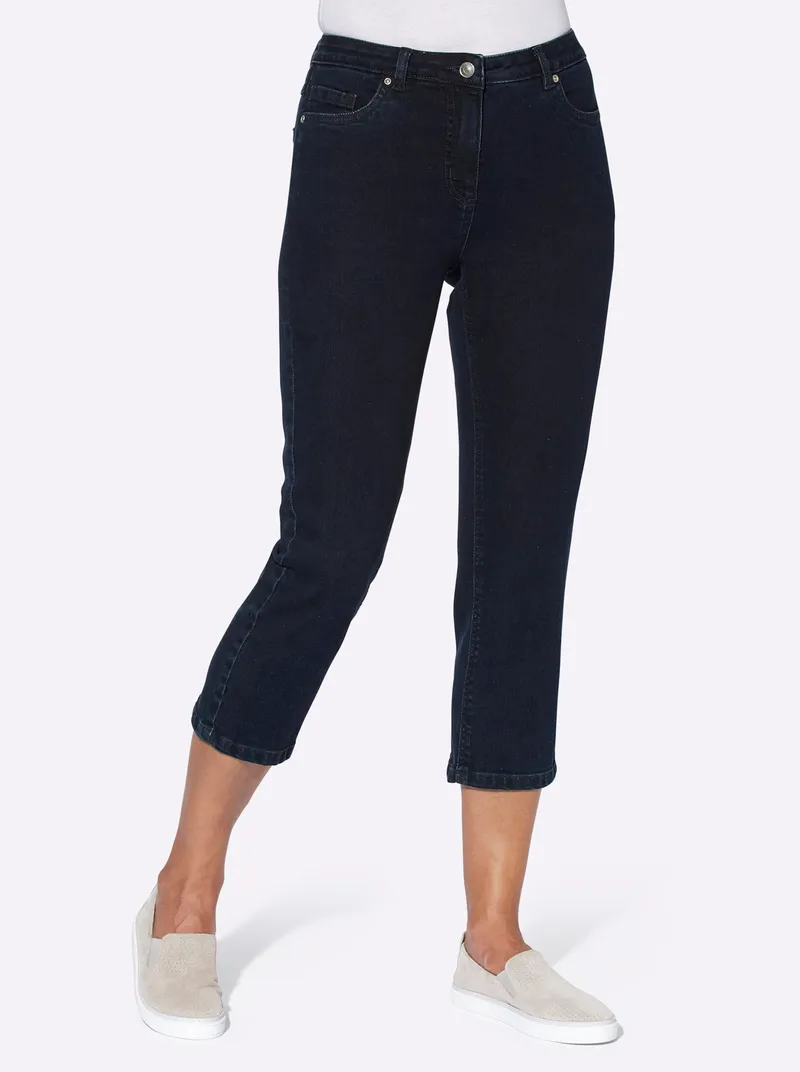 Witt 3/4-Jeans dark blue-denim, Dark blue-denim, – Produktbild 2 von 3