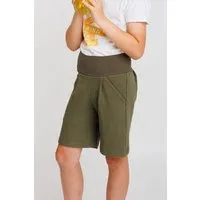 Babbily Babbily Bequeme Shorts aus Bio Waffelstrick-Jersey mit breitem Komfortbund – Produktbild 1 von 1