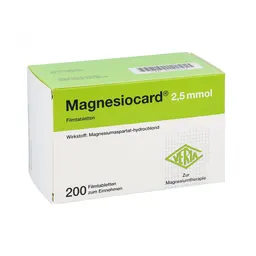 Magnesiocard Magnesiocard 2,5 mmol Filmtabletten – Produktbild 1 von 1