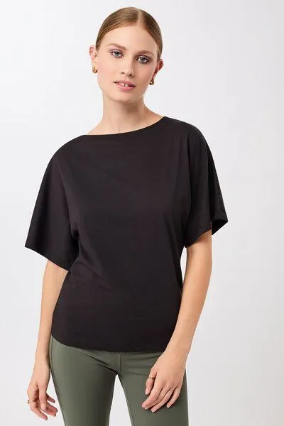 mandala Mandala Butterfly T-Shirt, Black (schwarz), – Produktbild 1 von 4