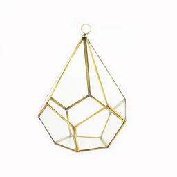 Mitienda Shop Mitienda Shop Geometrisches Terrarium aus Glas - Pentagonale - für Sukkulenten – Produktbild 1 von 1