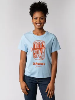watapparel watapparel T-Shirt Frauen Sardines Portugal – Produktbild 1 von 1