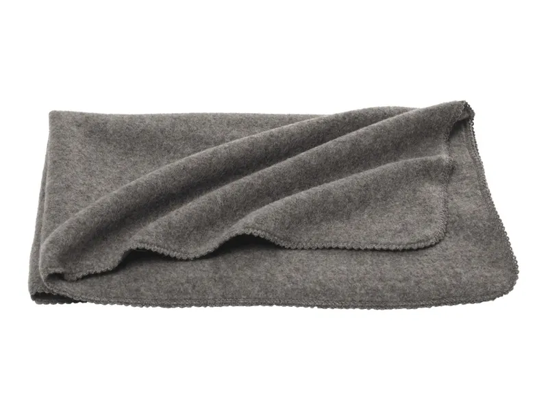 Reiff Strickwaren Babydecke Bio Merinowolle Fleece fels Gr. 1 (95 x 70 cm), Rot, – Produktbild 1 von 2