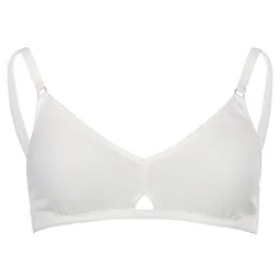 Living Crafts LIVING CRAFTS - Damen Triangel- BH - Weiß (95% Bio-Baumwolle; 5% Elasthan), Nachhaltige Mode, Bio Bekleidung – Produktbild 1 von 1