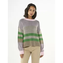 KnowledgeCotton Apparel KnowledgeCotton Apparel Strickpullover aus Bio-Baumwolle und Modal – Produktbild 1 von 1