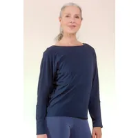 nice to meet me nice to meet me Damen vegan Langärmliges Cover-Up In Nachtblau – Produktbild 1 von 1