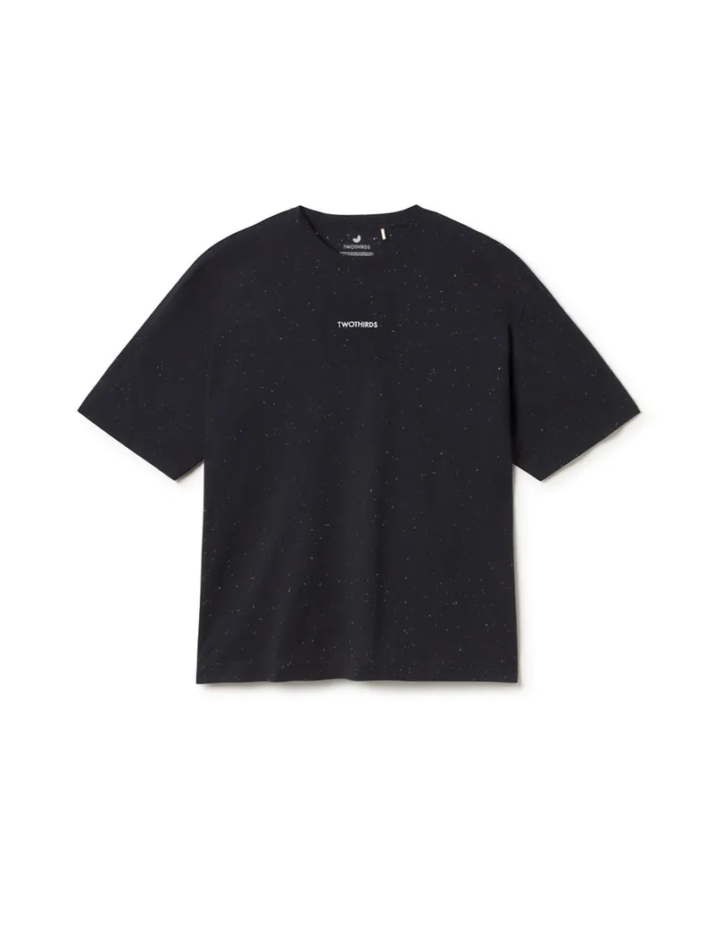 TWOTHIRDS TWOTHIRDS Herren vegan T-Shirt Tivua Schwarz, Schwarz, – Produktbild 2 von 2