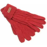Silkroad - Diggers Garden Silkroad - Diggers Garden SILKROAD Handschuhe für den Winter Strickhandschuhe aus 100% Lammwolle, Rot, – Produktbild 1 von 1
