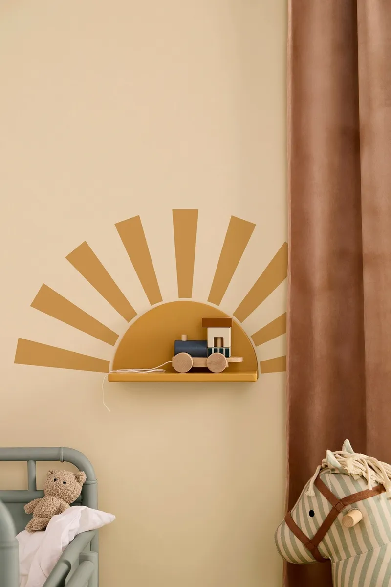 Kids Concept Regalbrett Sonne Star gelb – Produktbild 3 von 3
