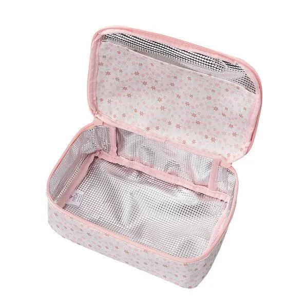 Fresk Kühltasche für Kinder – 24 × 15 × 7 cm, passend für die Fresk Lunchbox, Garden flowers, – Produktbild 3 von 3