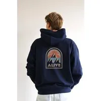 Kultgut Kultgut PRE-Order Artdesign - Biofair Kapuzenpullover / Alive, Navy, – Produktbild 1 von 1