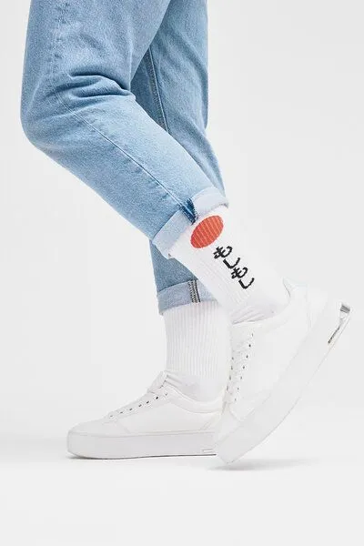 Natural Vibes Natural Vibes Japan Socken | Bio GOTS-zertifiziert | Tennissocken | Herren Damen Socken – Produktbild 2 von 4