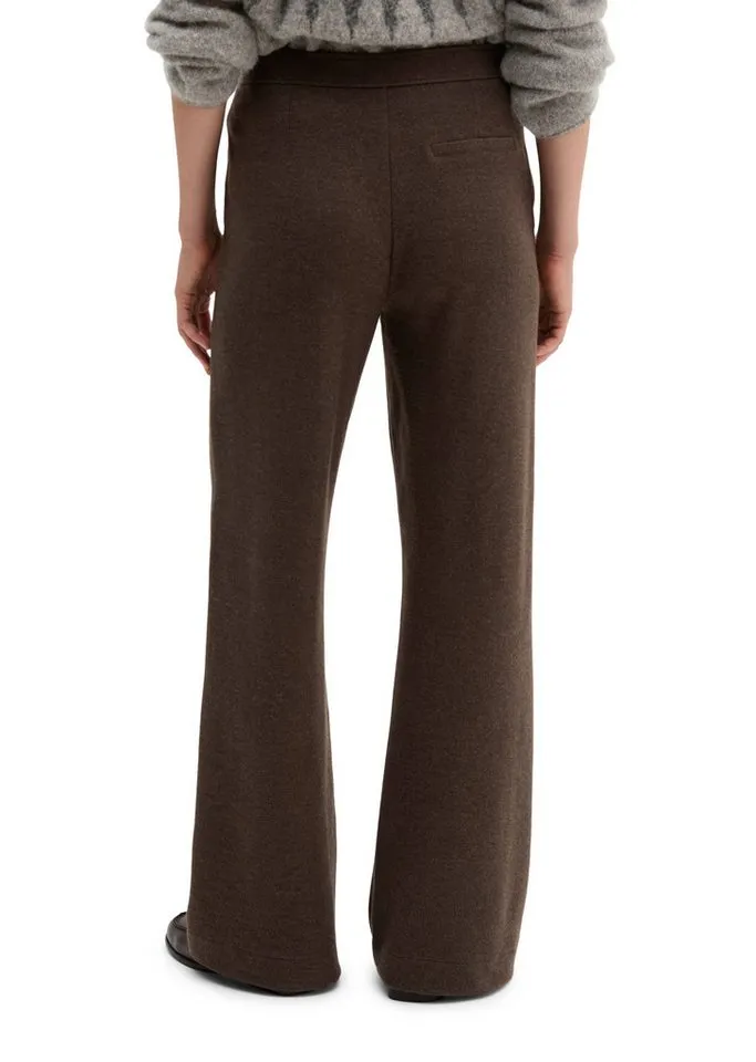 Marc O'Polo Marc O'Polo Jerseyhose aus LENZING™ ECOVERO™ mit Elasthan, Braun, – Produktbild 3 von 5