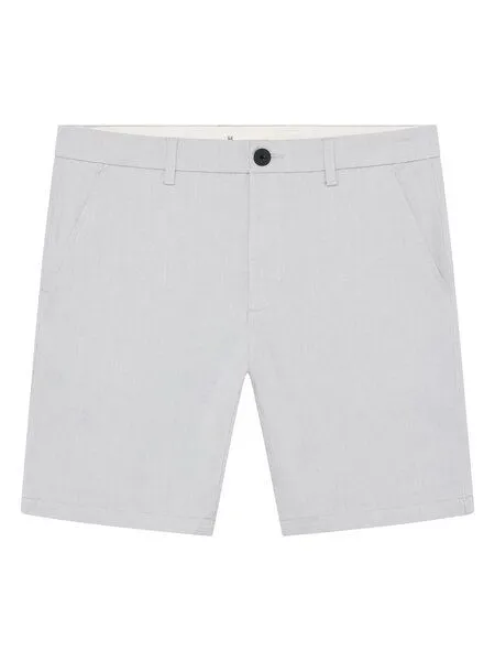 KnowledgeCotton Apparel KnowledgeCotton Apparel Twill-Shorts CHUCK regular aus Bio-Baumwolle, Grau-ultimate-grey, – Produktbild 2 von 2