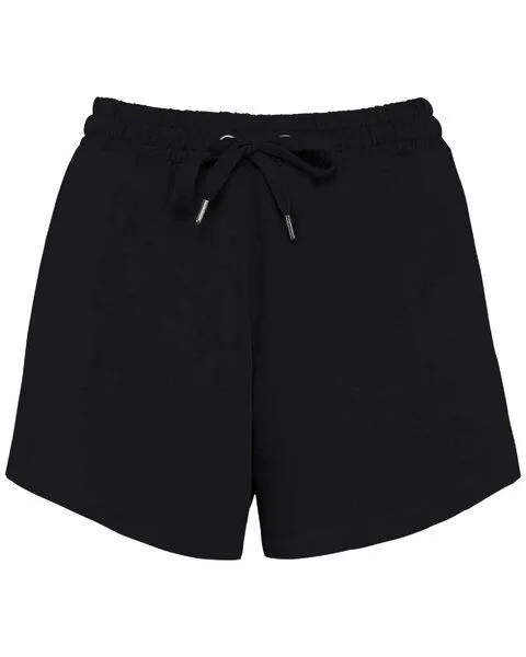 YTWOO YTWOO Terry Towel Damenshorts aus 100% Bio-Baumwolle | Made in Portugal, Schwarz, – Produktbild 1 von 3