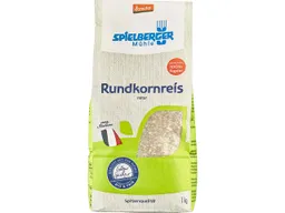Spielberger Mühle Spielberger Mühle Bio-Rundkornreis natur, 1 kg – Produktbild 1 von 1
