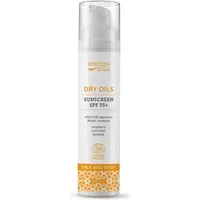 WOHL2BE | Auf ins Premium-Wohl WOHL2BE | Auf ins Premium-Wohl Bio-Sonnenschutzlotion für Gesicht und Körper „Dry oils“ SPF 35+ mit transparentem Zink – Produktbild 1 von 1