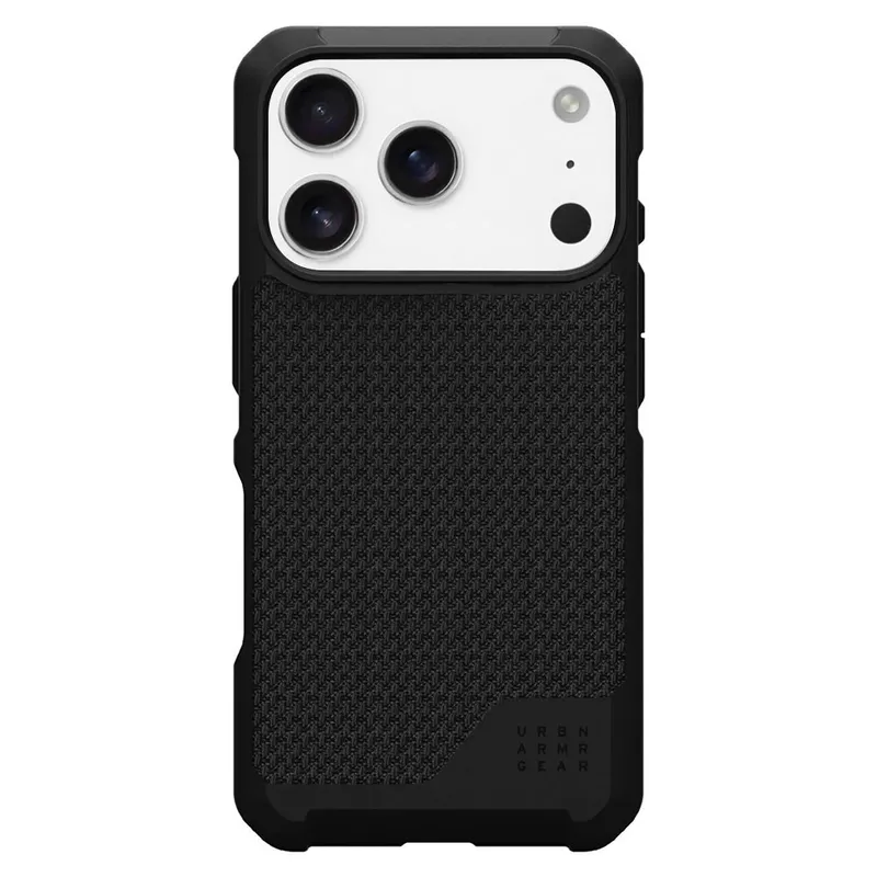 Urban Armor Gear MagSafe Hülle für Apple iPhone 17 Pro Max, Urban Armor Gear, Metropolis LT Kevlar, Schwarz – Produktbild 1 von 1
