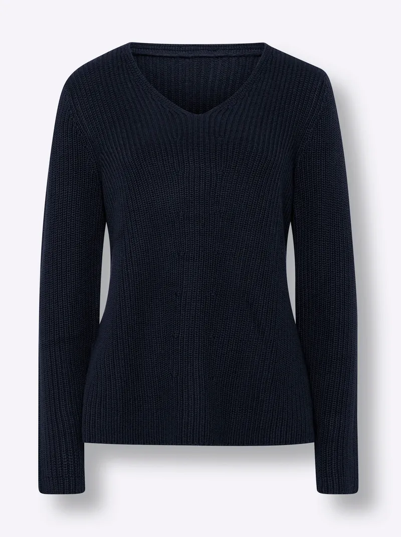 heine Pullover marine, Marine, – Produktbild 1 von 2