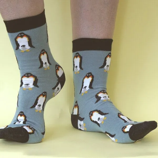 Fräulein Prusselise Fräulein Prusselise Pinguin blau schwarz bunt gemustert, Schwarz, – Produktbild 1 von 1