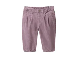 People Wear Organic People Wear Organic Kord-Hose Bio-Baumwolle (kbA) gefüttert grauviolett 74/80 – Produktbild 1 von 1