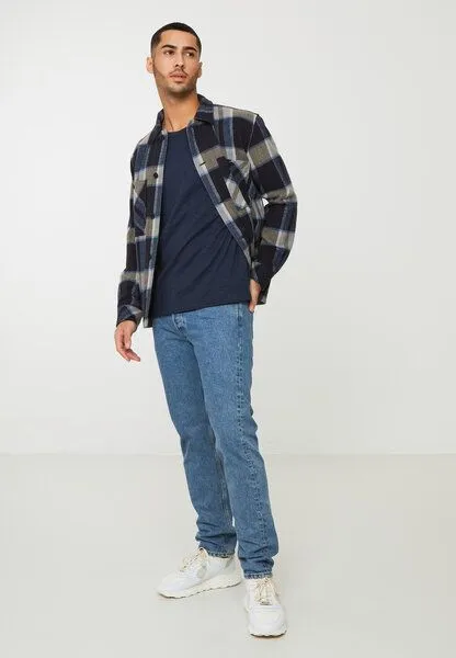 recolution Overshirt aus Bio-Baumwolle | NUE CHECK recolution, Navy (blau), – Produktbild 4 von 4