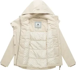 ragwear ragwear Funktionsjacke Pavleen Short Y Warme Damen Winterjacke mit Stehkragen und Kapuze – Produktbild 1 von 1