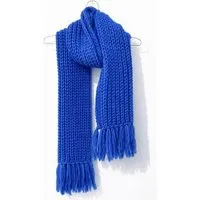 ein garten Studios ein garten Studios XXL Handstrickschal / Stola aus Alpaka-Seide-Merino, Radiant blue, – Produktbild 1 von 1