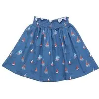 Cotokids Cotokids Kinder Rock Baumwolle, Blau, Segelboot-Muster, Walkiddy – Produktbild 1 von 1