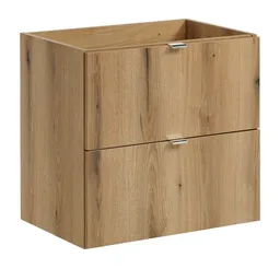 Lomadox Waschtisch NEWPORT-56-OAK, 60cm, in Eiche, Metallgriffe – Produktbild 1 von 1
