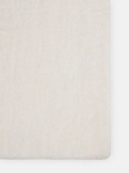 myfelt myfelt Filzteppich rechteckig, 100% reiner Schurwolle, Naturweiß (linéa), – Produktbild 1 von 4