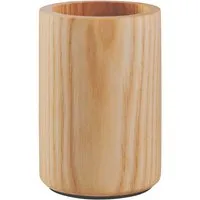 Holz-Stifteköcher 'Potbelly' Braunesche – Produktbild 1 von 1