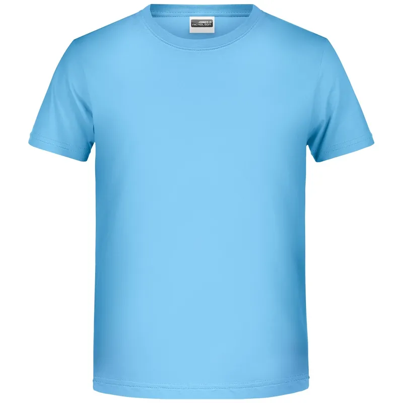 James & Nicholson James & Nicholson T-Shirt für Jungen in klassischer Form 8008B Gr. M-122/128 sky-blue – Produktbild 1 von 1