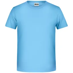 James & Nicholson James & Nicholson T-Shirt für Jungen in klassischer Form 8008B Gr. XS-98/104 sky-blue – Produktbild 1 von 1