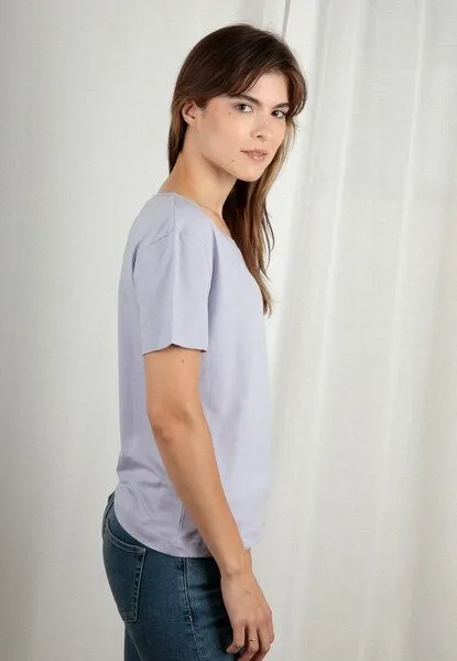TORLAND TORLAND Damen T-Shirt SERENA, Lila (lavender), – Produktbild 2 von 4