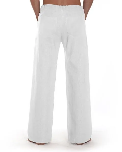 SCHAZAD Leinenhose Essential Sport von SCHAZAD, Unisex, Weiß, – Produktbild 3 von 3
