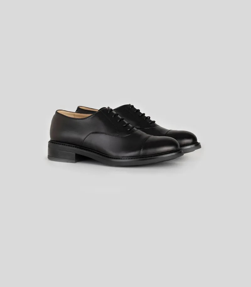 Solari Milano Solari Milano Damen vegan Oxford Schwarz, Schwarz, – Produktbild 2 von 2