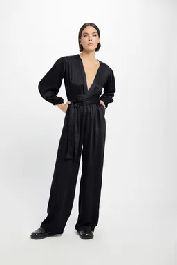 Neu Nomads Neu Nomads Damen vegan Jumpsuit Jolene Schwarz – Produktbild 1 von 1