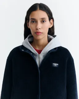 thinking mu Thinking MU Damen vegan Jacke Kourtney Navy – Produktbild 1 von 1