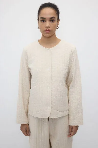 Rita Row Rita Row Steppjacke LAU aus Baumwolle, Beige, – Produktbild 2 von 4