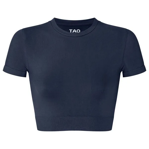 TAO Sportswear TAO Sportswear Tighty Functional Shortcutted Shirt, Black iris, – Produktbild 3 von 3