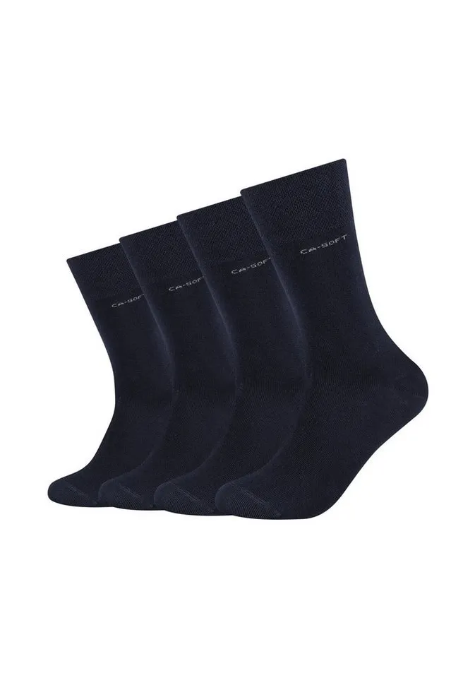CAMANO CAMANO Socken bamboo 4er Pack, Blau, – Produktbild 1 von 3